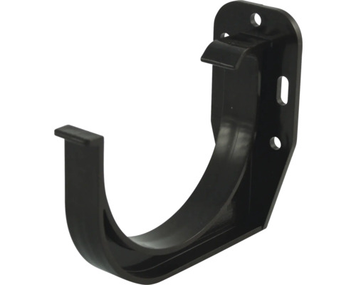 Marley Rinnenhalter Kunststoff halbrund schokoladenbraun RAL 8017 NW 125 mm Dachrinnenhalter aus Kunststoff