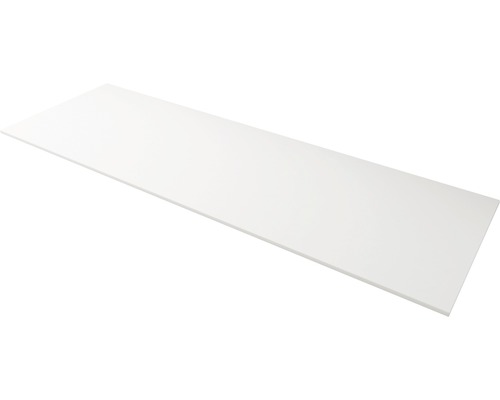 Plaque de recouvrement Solid Surface blanc largeur 141 cm