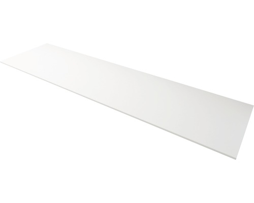 Plaque de recouvrement Solid Surface blanc largeur 176 cm