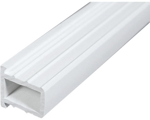 Profilé en PVC dur pour panneaux alvéolés de 16 mm 3500x24x22 mm