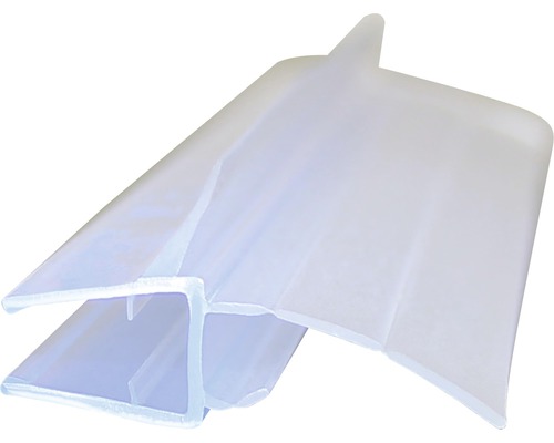 Profilé d'évacuation de l'eau adapté au verre de 5 à 6 mm longueur de 2 010 mm Profilé d''étanchéité pour douche