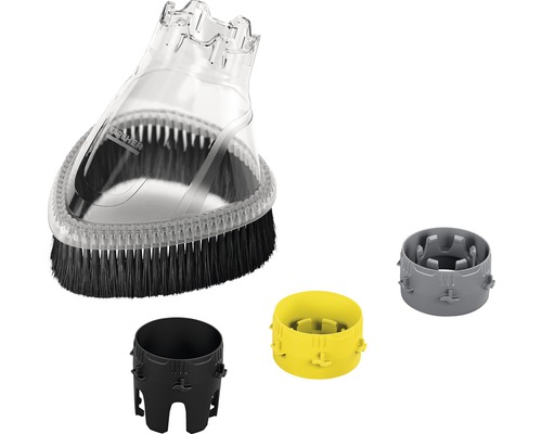 Brosse Kärcher avec quatre adaptateurs