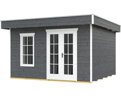 Abri de jardin en bois avec fenêtre et double porte