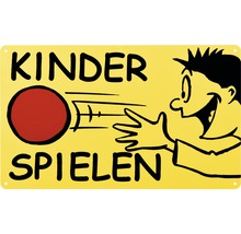 Hinweisschild Kinder spielen 500 x 300 mm