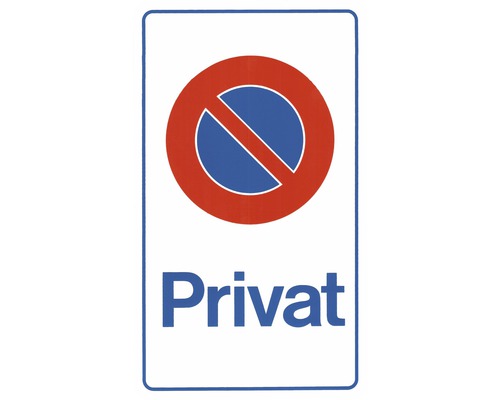 Schild „Privateigentum“ – Starr, 330 X 200 Mm, UV-beständig, Mit Aufhängebohrungen
