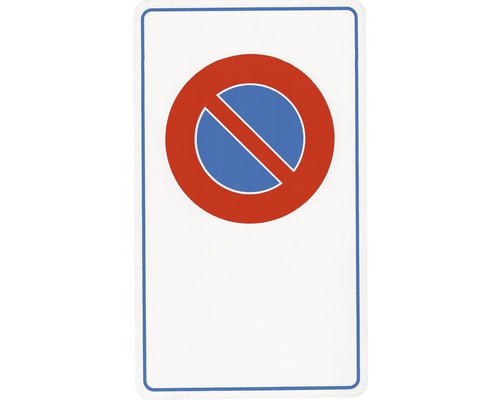 Schild "Parkverbot" ohne Text selbstklebend wetterfest
