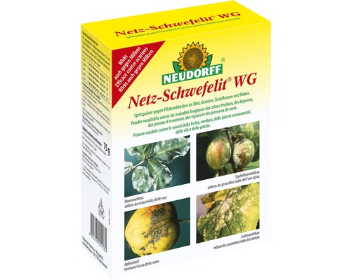 Neudorff Netz Schwefelit WG Spritzpulver gegen Pilzkrankheiten Verpackung