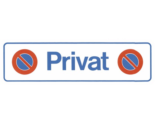 Schild „Privateigentum“ – Starr, 330 X 200 Mm, UV-beständig, Mit Aufhängebohrungen