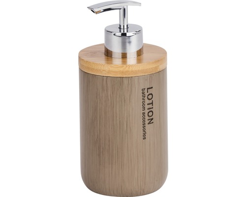 Lotion Spender aus Bambus für Badezimmeraccessoires