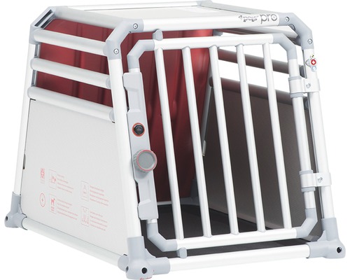 Cage de transport chien - cage chenil - caisse chien alu