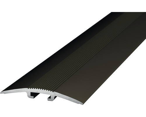 Barre de seuil Prinz D.O.S. aluminium bronze 40 x 1000 mm Profilé de transition en aluminium avec surface rainurée