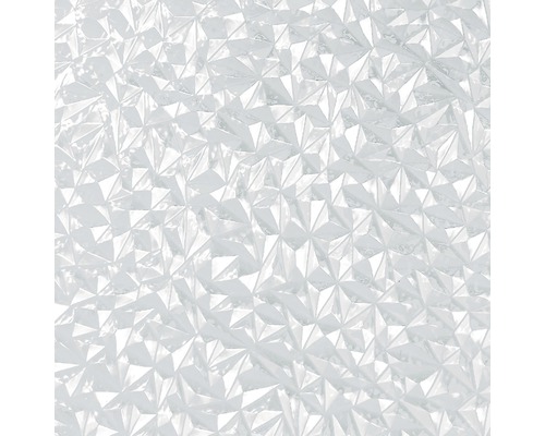 Verre structuré avec motif géométrique