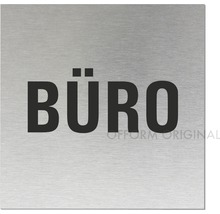 Hinweisschild Büro 60 x 60 mm