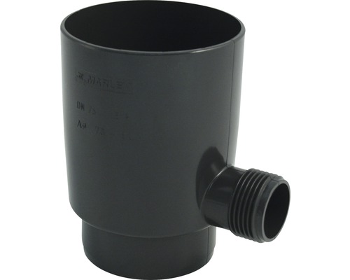 Collecteur d'eau de pluie Marley diamètre nominal 105 mm anthracite