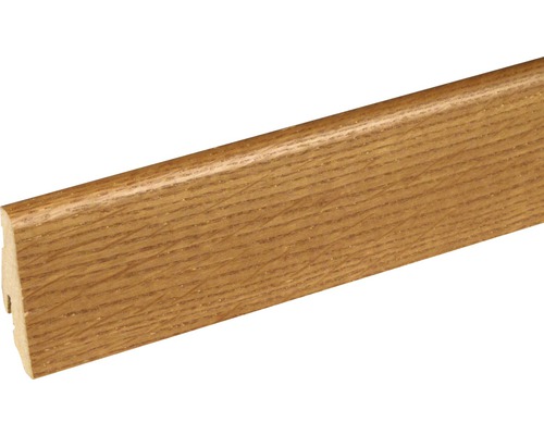 Plinthe SKANDOR chêne Toffee FLEI331 SU60L 19 x 58 x 2400 mm Plinthe en bois