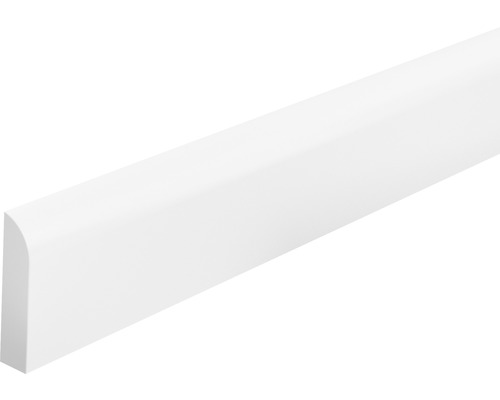 Plinthe en mousse flexible blanche SK001 10x44x2400 mm