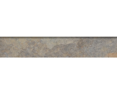 Carrelage de plinthe Ardesia gris 8x45 cm