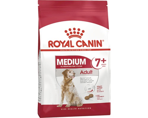 Royal Canin Hundefutter Medium Adult 7+, 15 kg