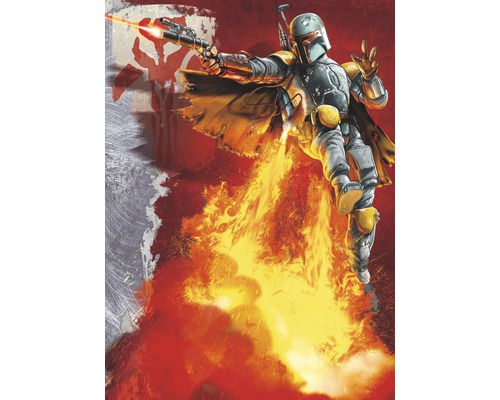 Papier peint panoramique 4-440 Disney Edition 4 Star Wars Boba Fett 4 pces 184 x 254 cm