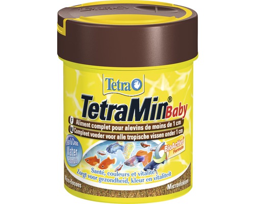 Aliments pour poissons TetraMin Baby 66 ml