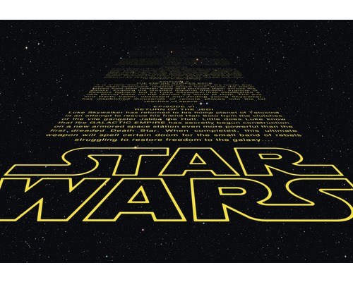 Papier peint panoramique 8-487 Disney Edition 4 Star Wars Intro 8 pces 368 x 254 cm