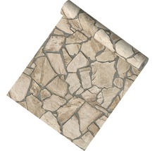Rouleau de papier peint avec motif de pierre