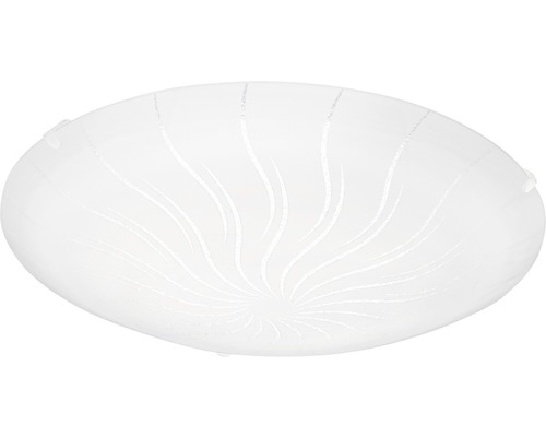 Ovale Deckenleuchte mit Muster
