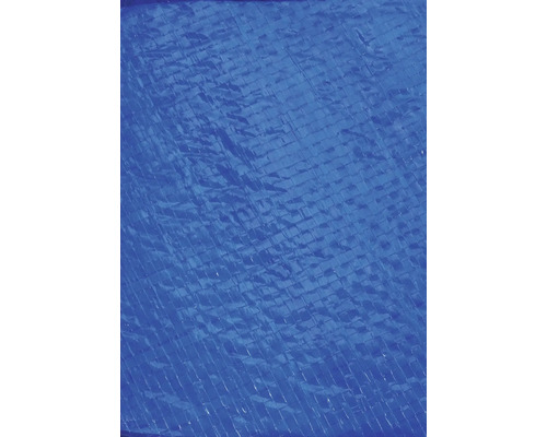 Blaue Gewebeplane als Abdeckung