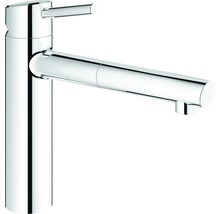 Waschtischarmatur aus Metall, verchromt