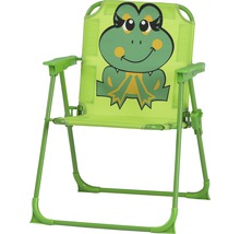 Kinderliegestuhl mit Froschmotiv