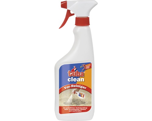 Produit nettoyant pour moquettes tuba clean Spray de pré-nettoyage 500 ml