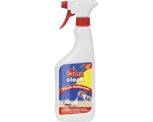 Nettoyant pour moquettes anti-taches tuba clean 500 ml Tuba Clean Détachant en flacon pulvérisateur