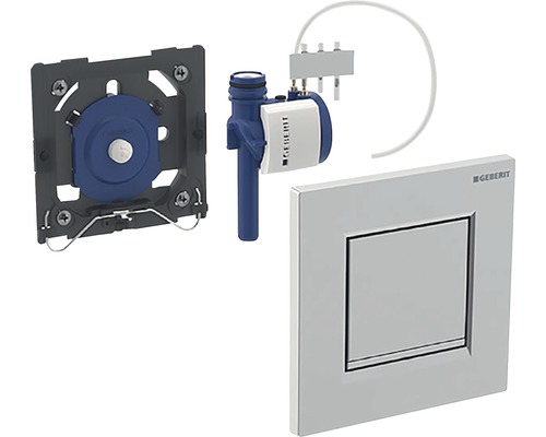 Geberit Betätigungsplatte, Spülkasten, Halterahmen und Zubehör für die WC-Installation