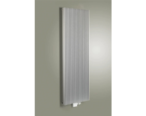 Radiateur design SCHULTE London 1800x295 mm blanc alpin avec raccordement au centre