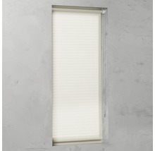 Store tamisant SOLUNA D9 rayé blanc 120x190 cm
