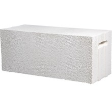 Porenbetonstein mit Griffmulde