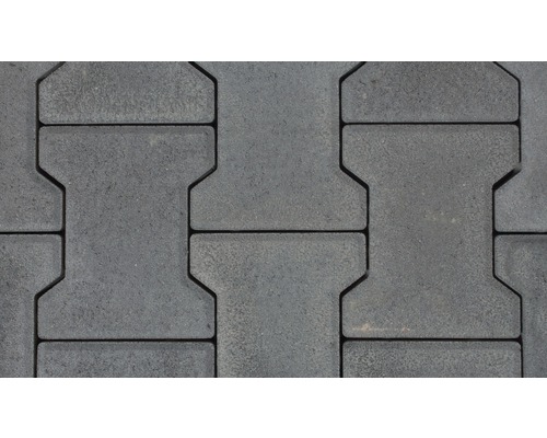 Graue Betonpflastersteine im H-Form Verband