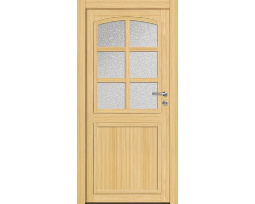 Set complet Porte d'entrée secondaire Montana épicéa 98x198 cm droite