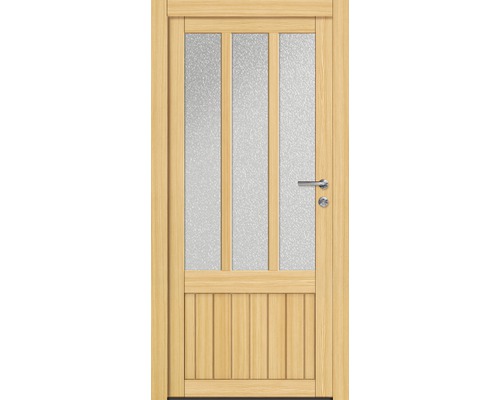 Set complet Porte d'entrée secondaire Idaho épicéa 98x198 cm droite