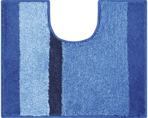 Tapis de bain ROOM 50/60 cm avec découpe bleu multicolore
