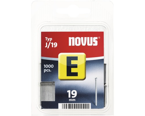 Novus Clous Type E J/19 1000 unités
