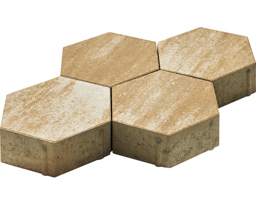 Dalles hexagonales en béton pour l''extérieur