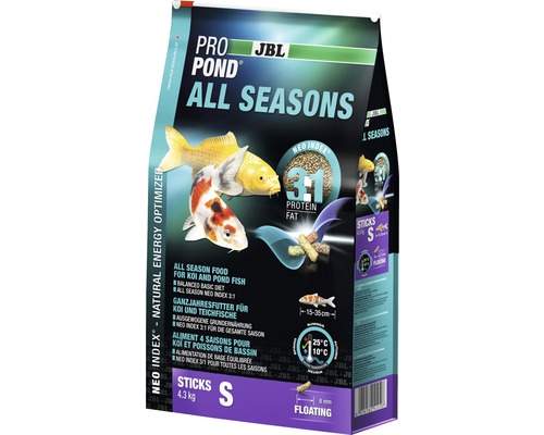Bâtonnets JBL ProPond All Seasons S 4.3 kg