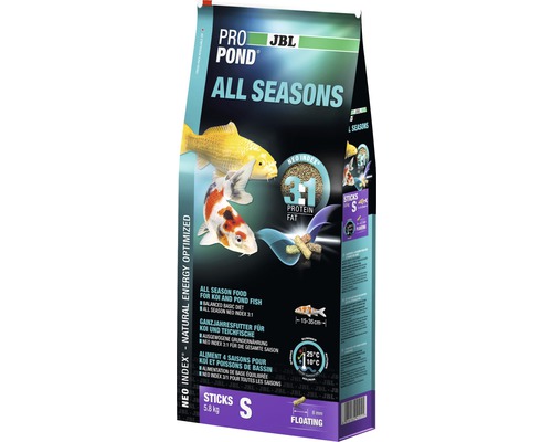 Bâtonnets JBL ProPond All Seasons S 5.8 kg