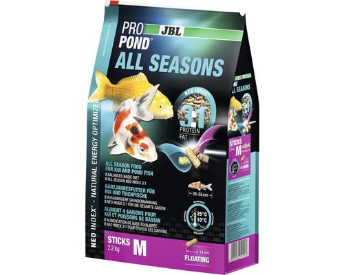 JBL Futtersticks ProPond All Seasons Gr. M 2.2 kg