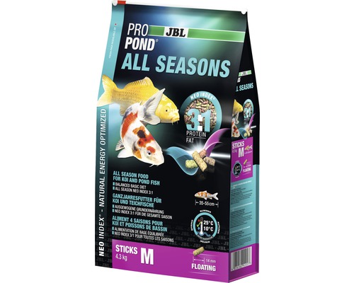 Bâtonnets JBL ProPond All Seasons M 4.3 kg