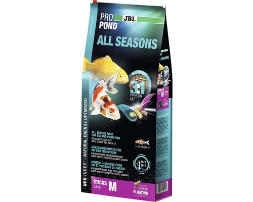 JBL Futtersticks ProPond All Seasons Gr. M 5.8 kg