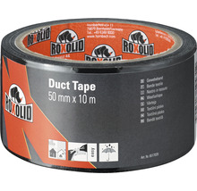 ROXOLID Duct Tape / Gaffa Tape bande textile noir 50 mm x 10 m-thumb-0