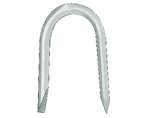Schlaufen (Krampen) 3,1 x 31 mm galvanisch verzinkt 2,5 KG Drahtstift mit zwei Spitzen