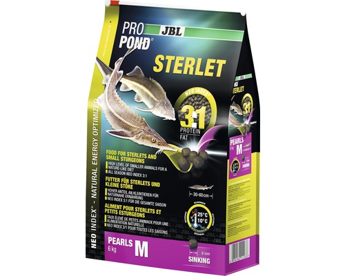 JBL Granulatfutter ProPond Sterlet Gr. M 6 kg
